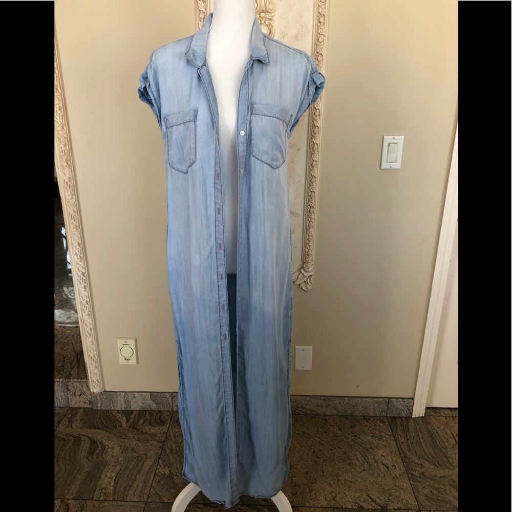 DENIM CARDIGAN